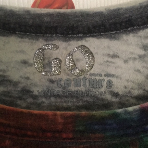 GO Contour Rainbow Skull Long Sleeve Shirt - Picture 3 of 6